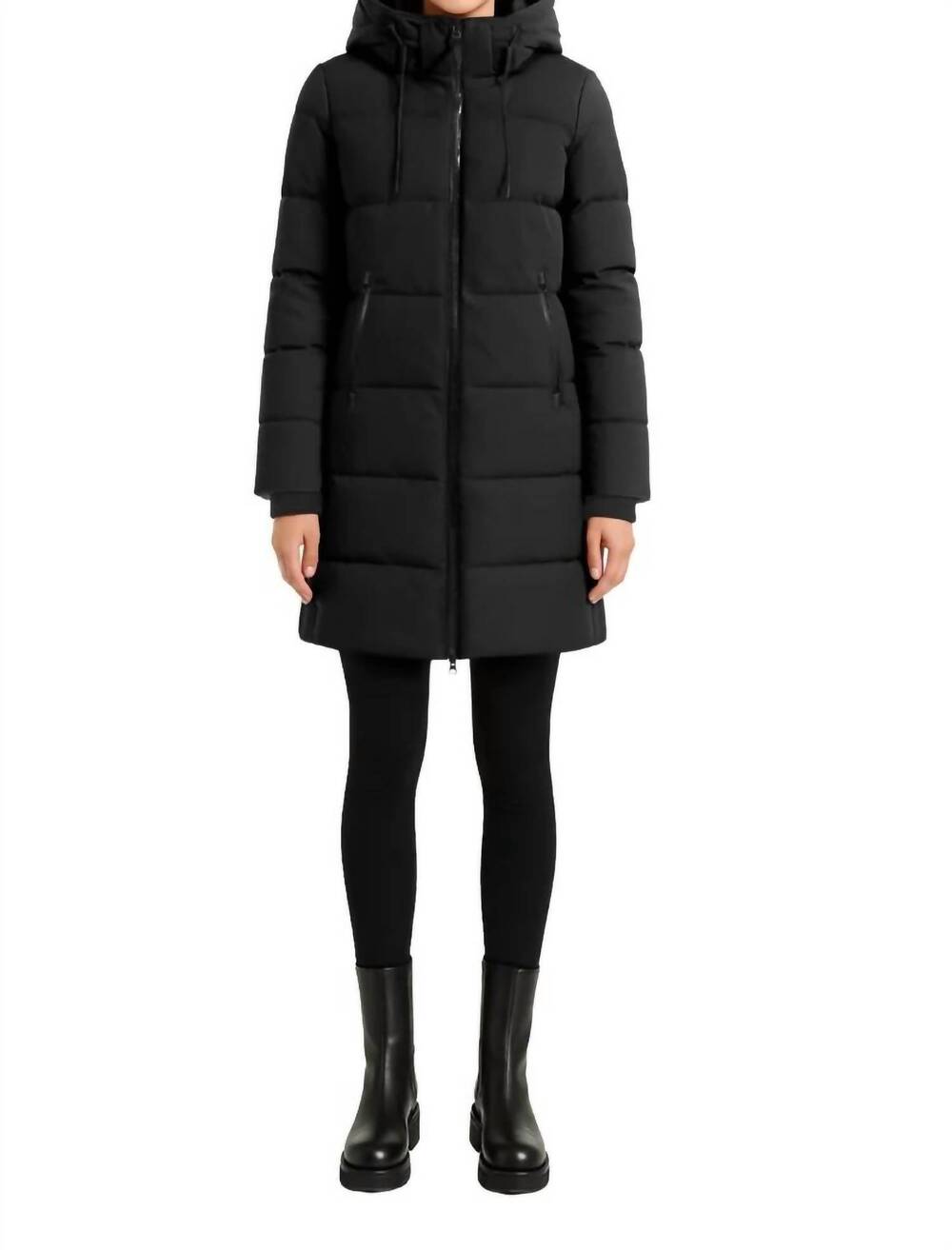NEW RUDSAK sydney com puffer jackets in black